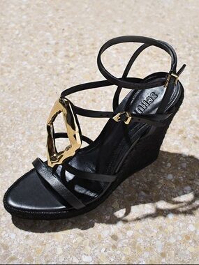 SCHUTZ Amarilis Wedge Heel Sandals